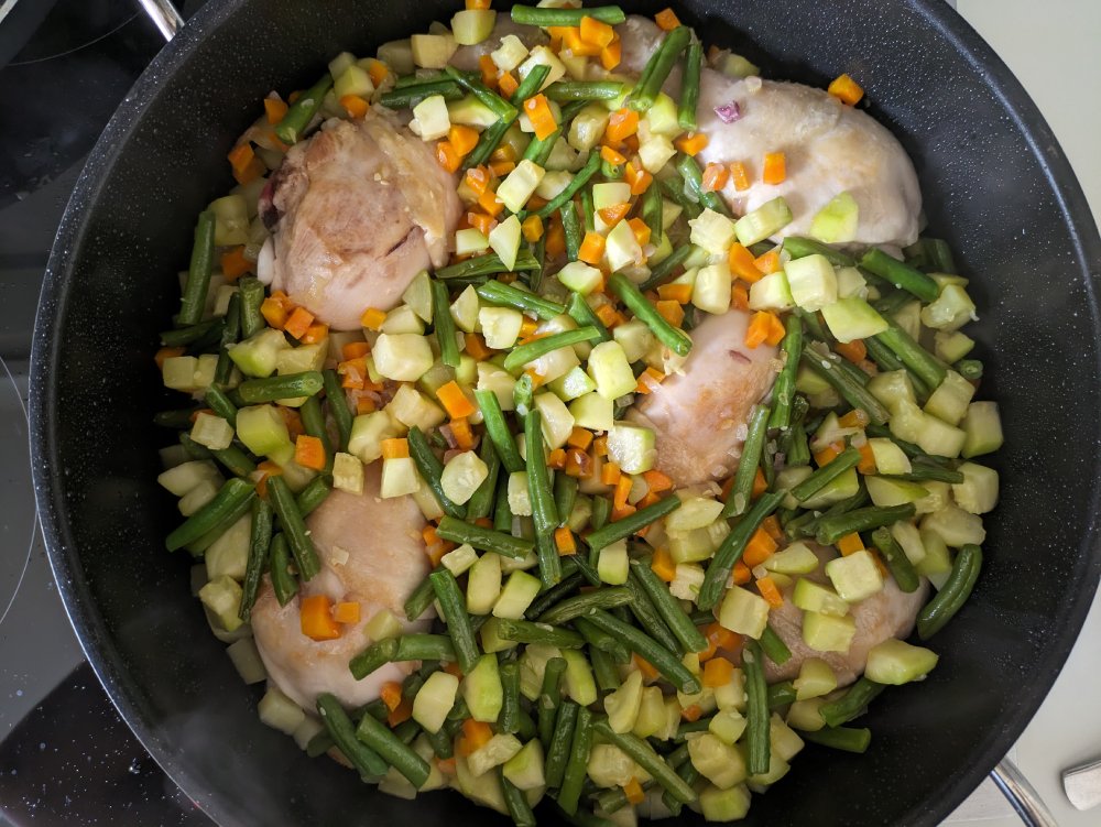 Chicken and Vegetable Ragout