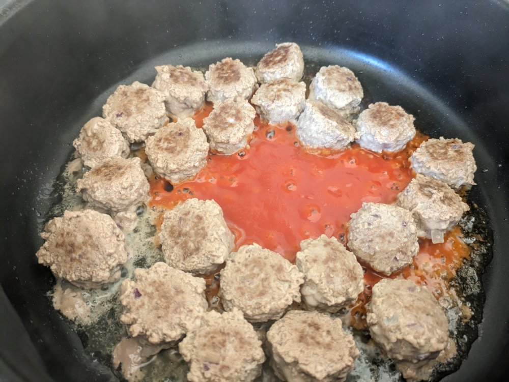 Pasta with Meatballs