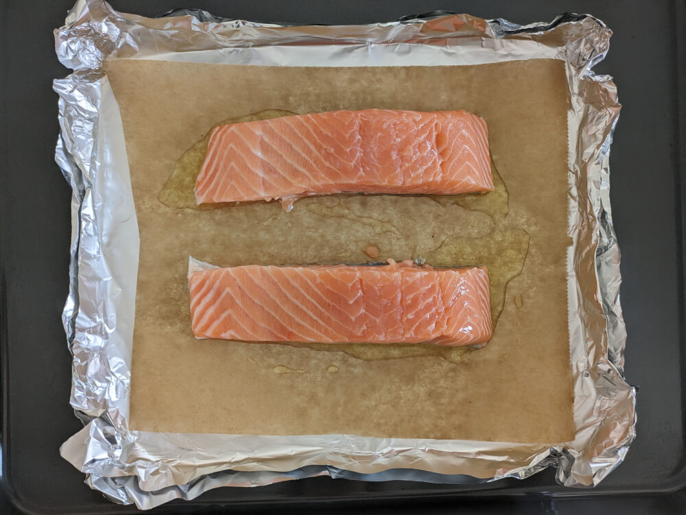 Salmon in Teriyaki Sauce