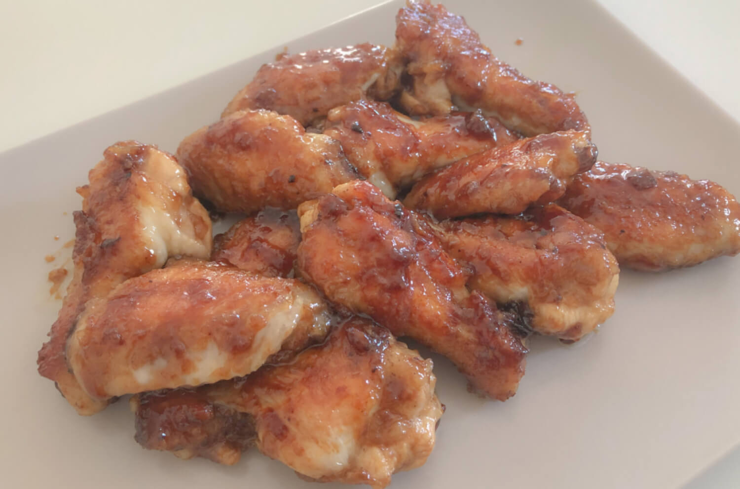 Chicken Wings in Soy-Mirin Sauce